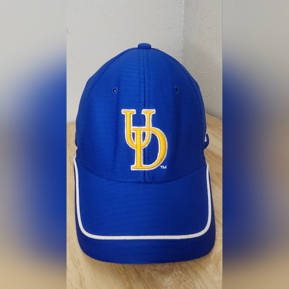 Under Armour Blue and Gray Cap with Yellow Logo